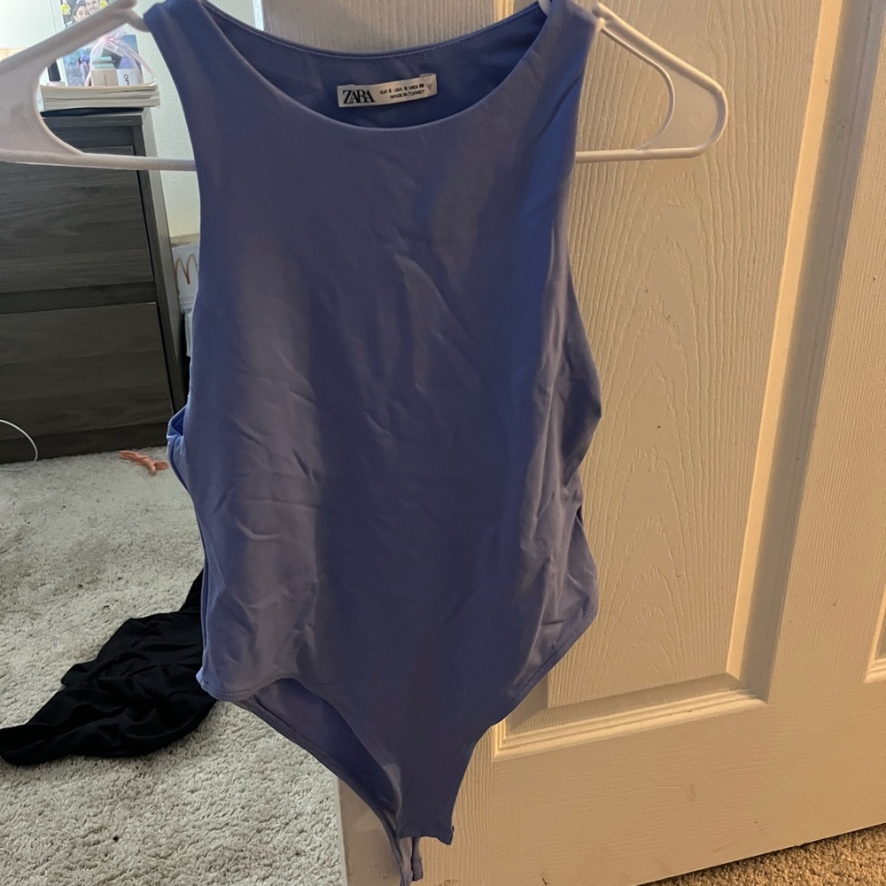 Zara Blue/purple body suit